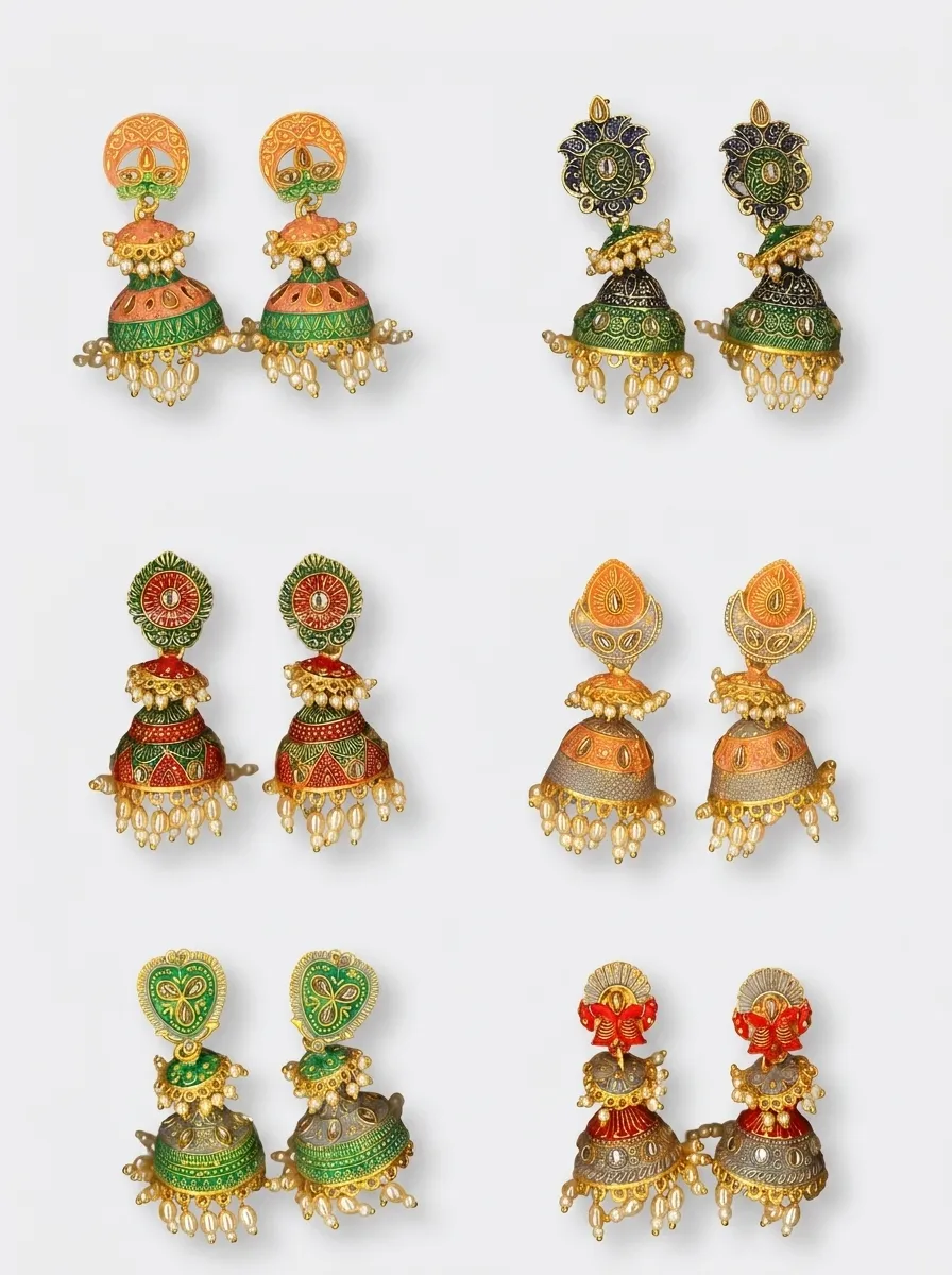 Design 1, wholesale imitation temple jewellery by Jagruti Mumbai