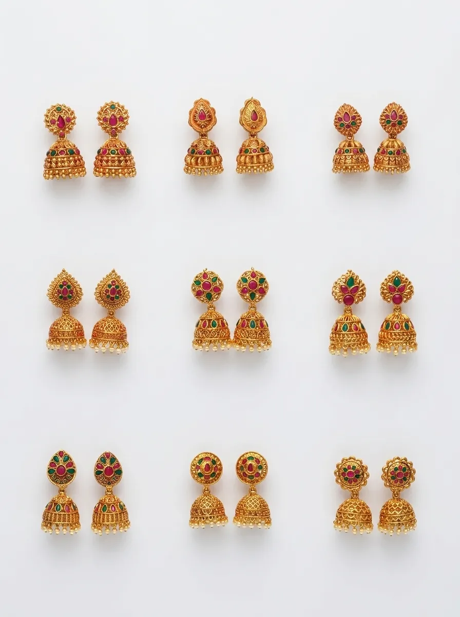 Design 6, wholesale imitation temple jewellery by Jagruti Mumbai