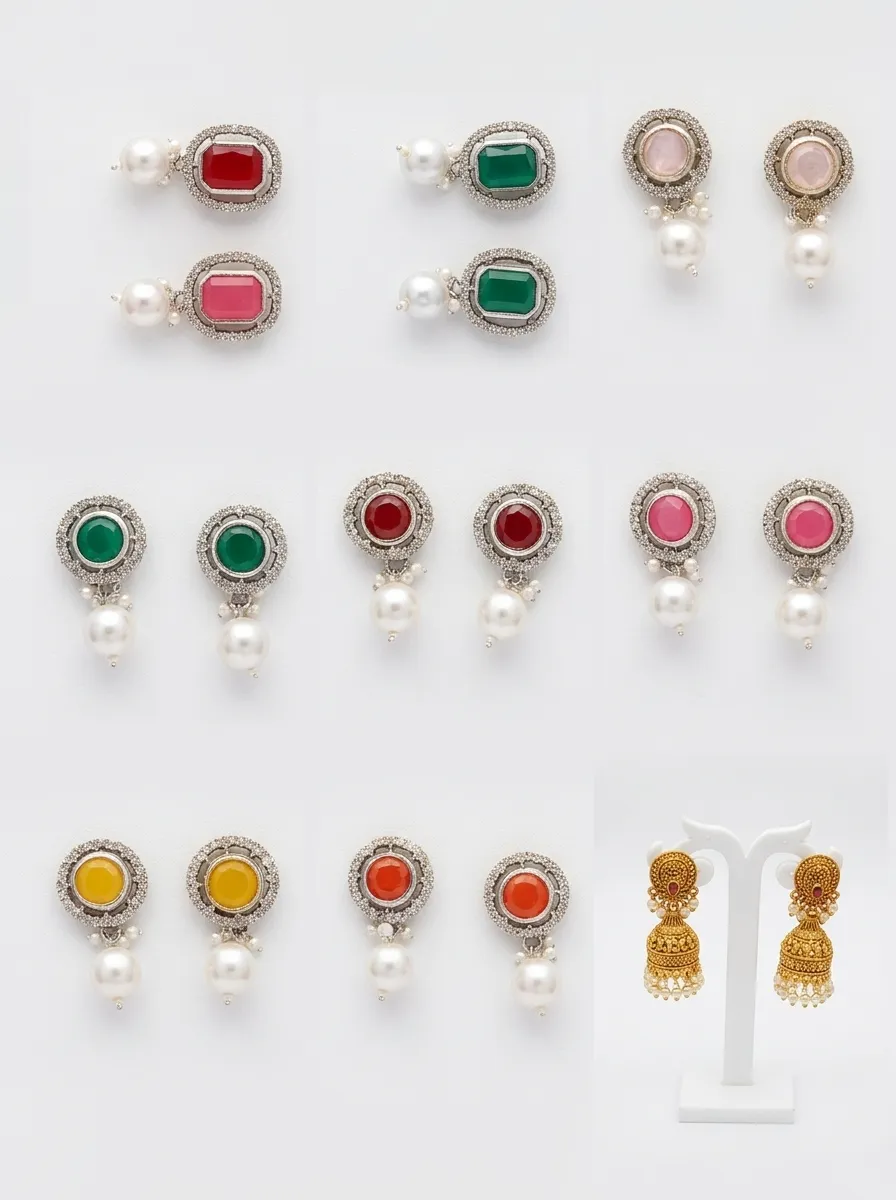 Design 8, wholesale imitation temple jewellery by Jagruti Mumbai
