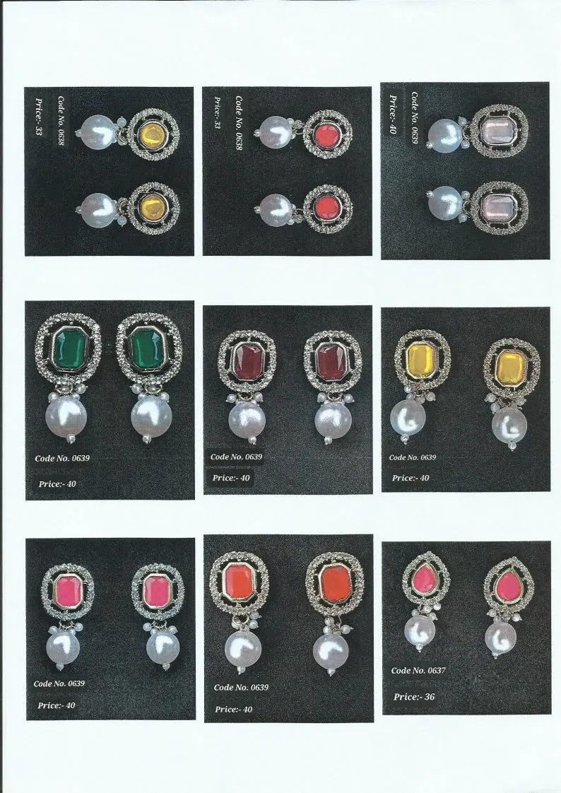 Design 18, wholesale imitation temple jewellery by Jagruti Mumbai