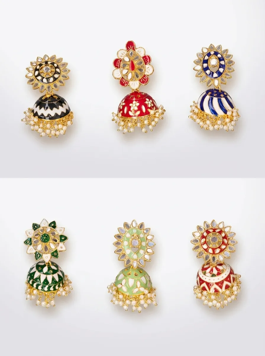 Design 24, wholesale imitation temple jewellery by Jagruti Mumbai