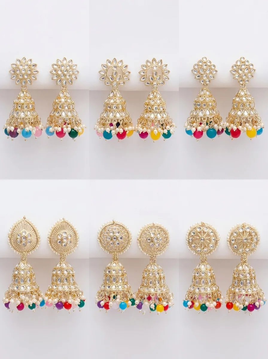 Design 34, wholesale imitation temple jewellery by Jagruti Mumbai