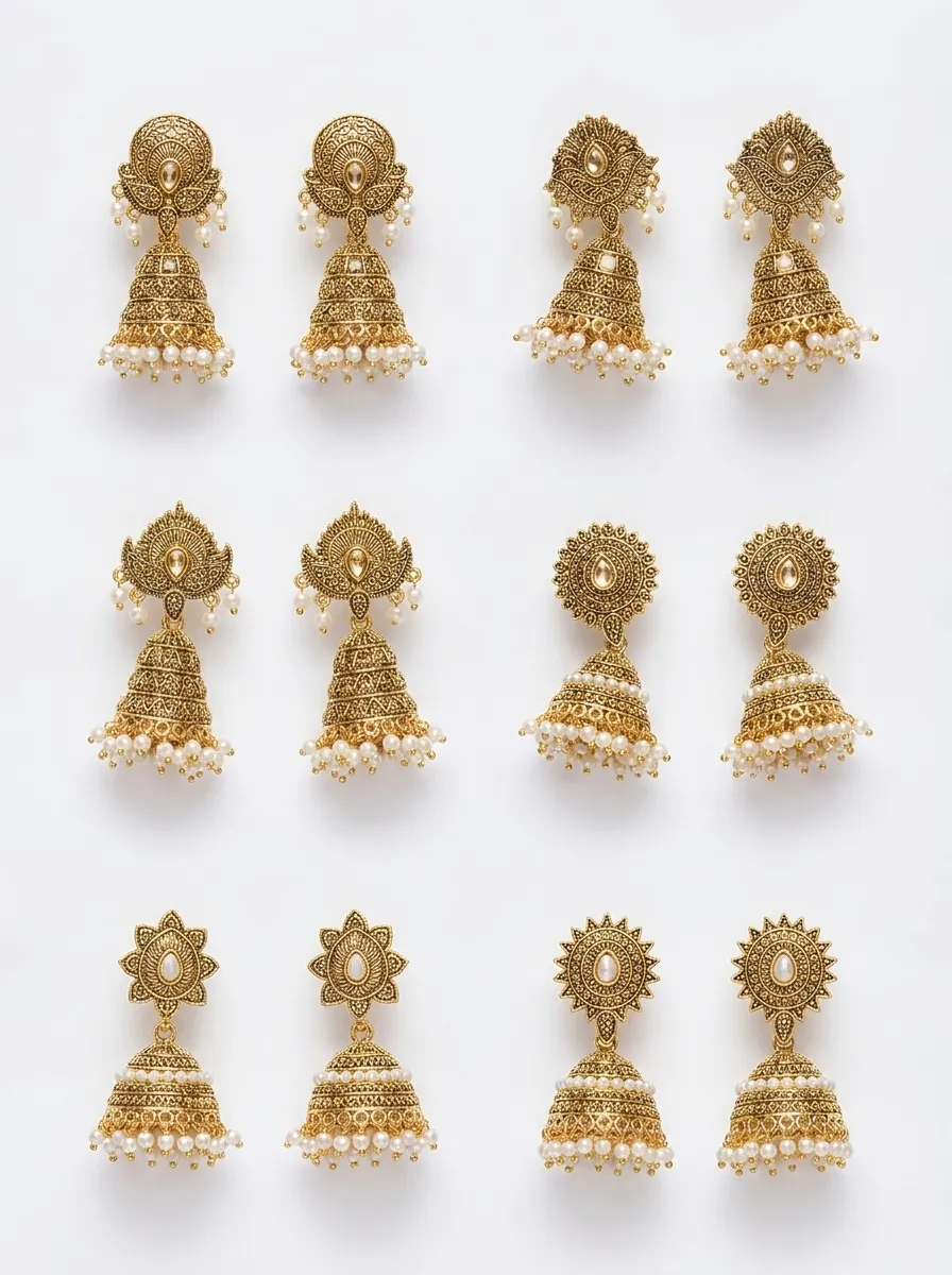 Design 38, wholesale imitation temple jewellery by Jagruti Mumbai