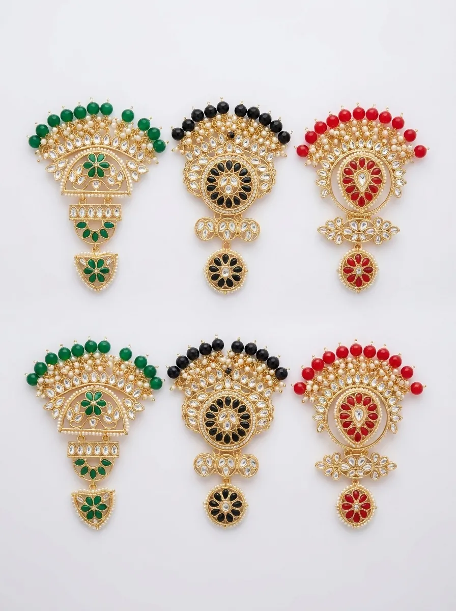 Design 41, wholesale imitation temple jewellery by Jagruti Mumbai