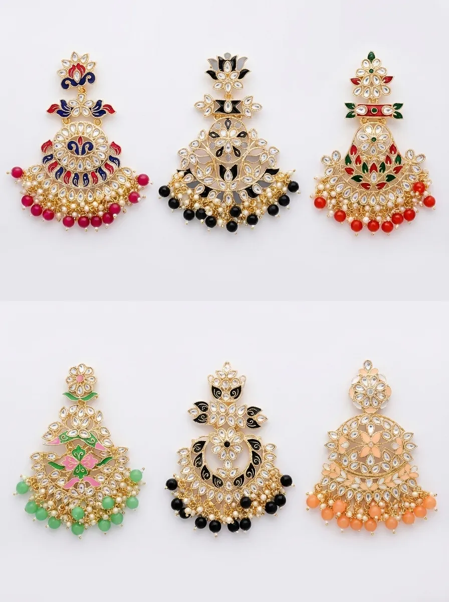 Design 42, wholesale imitation temple jewellery by Jagruti Mumbai
