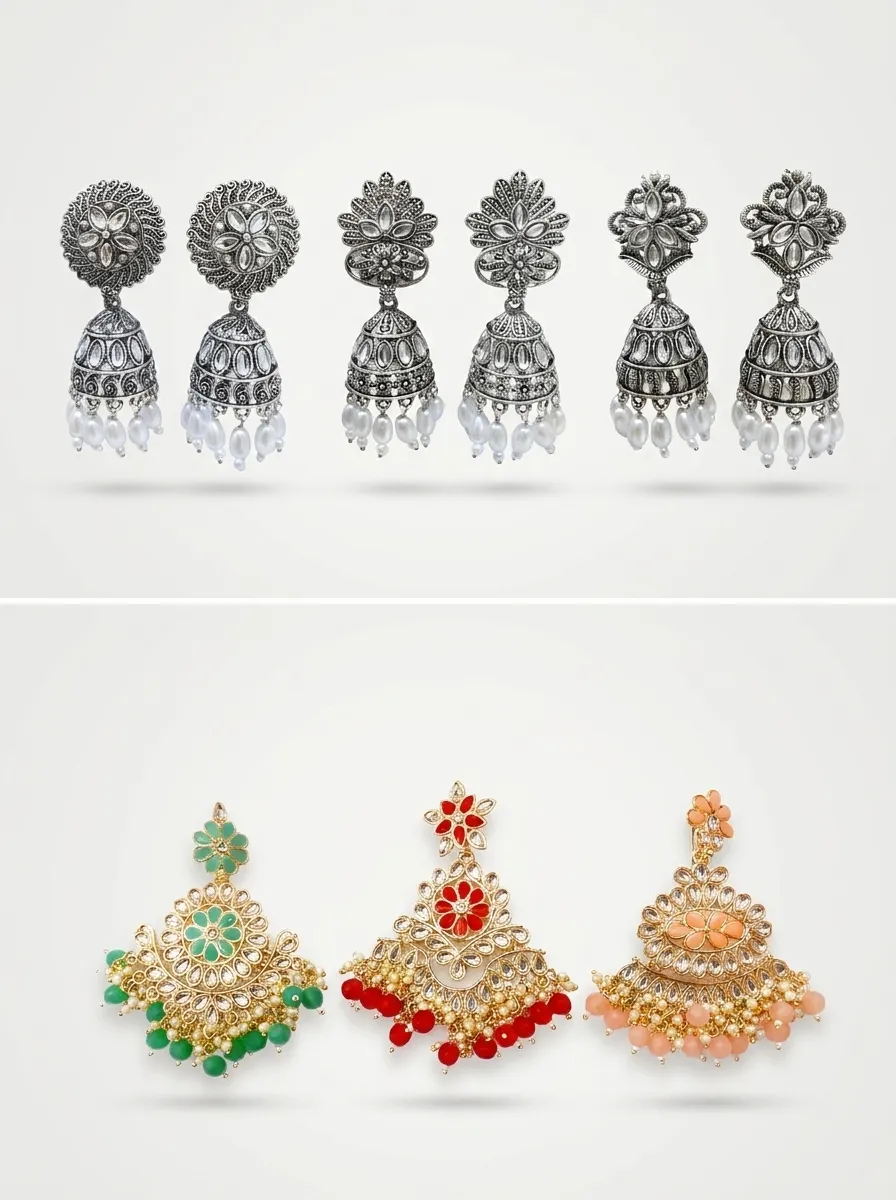 Design 43, wholesale imitation temple jewellery by Jagruti Mumbai