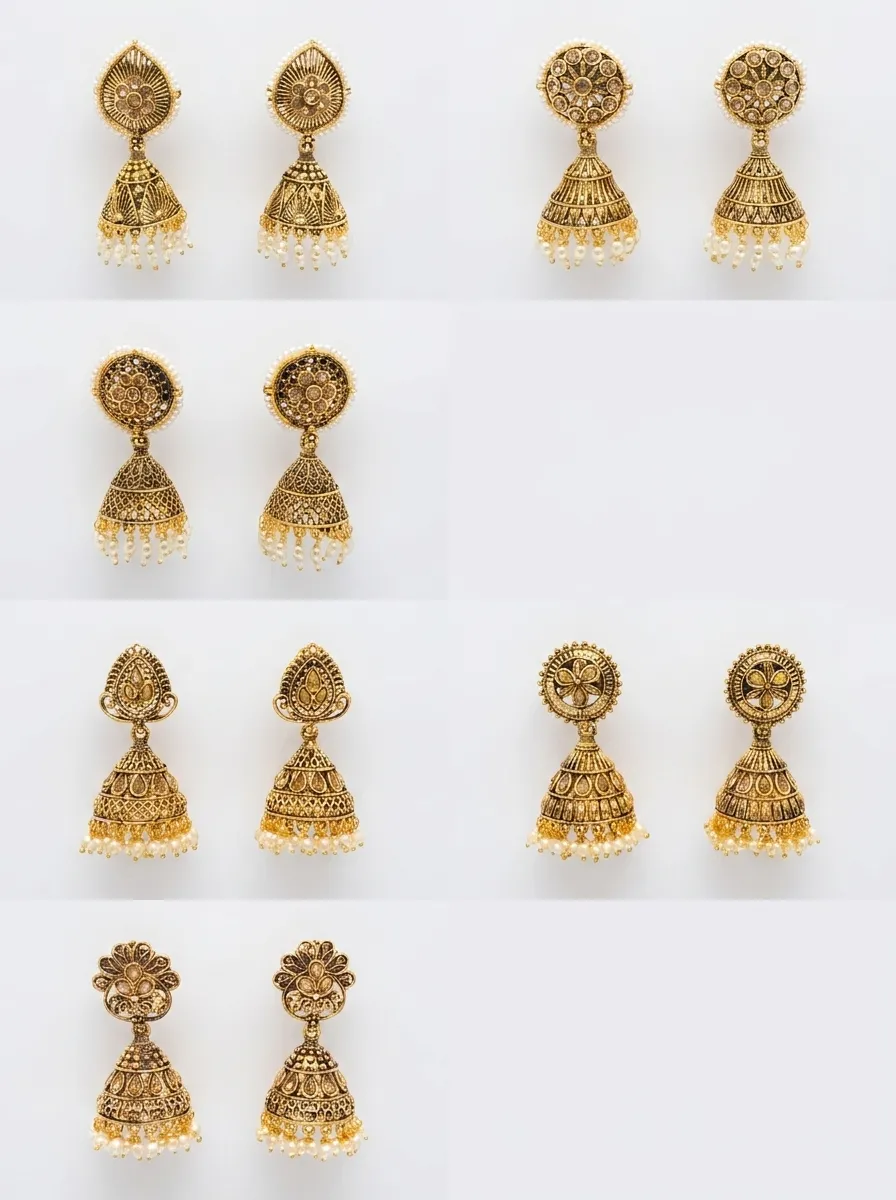 Design 48, wholesale imitation temple jewellery by Jagruti Mumbai