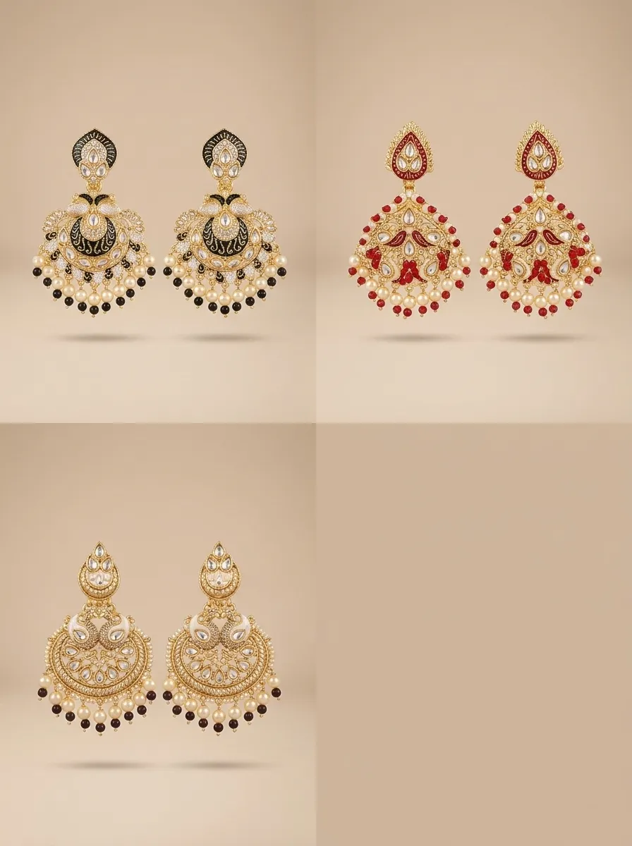 Design 58, wholesale imitation temple jewellery by Jagruti Mumbai