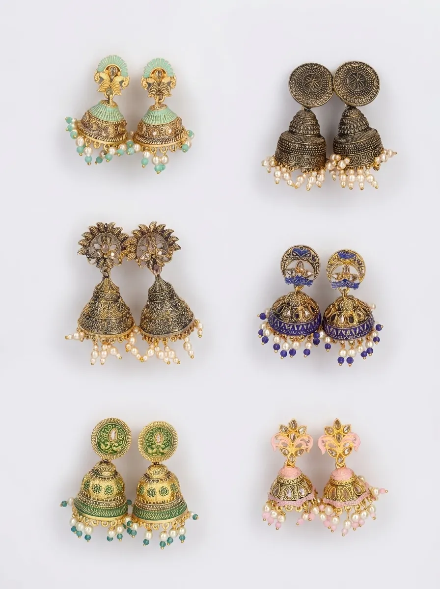 Design 73, wholesale imitation temple jewellery by Jagruti Mumbai