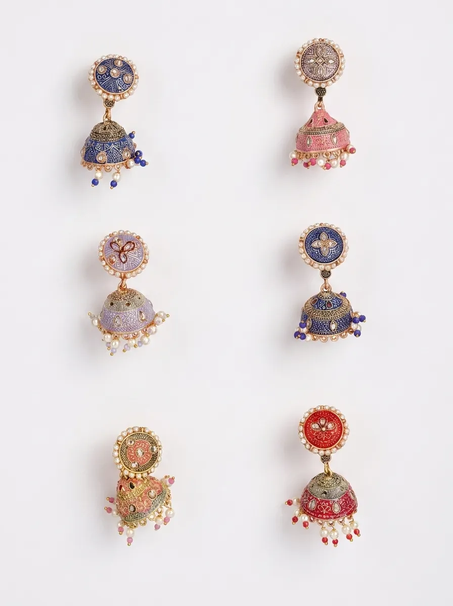 Design 74, wholesale imitation temple jewellery by Jagruti Mumbai