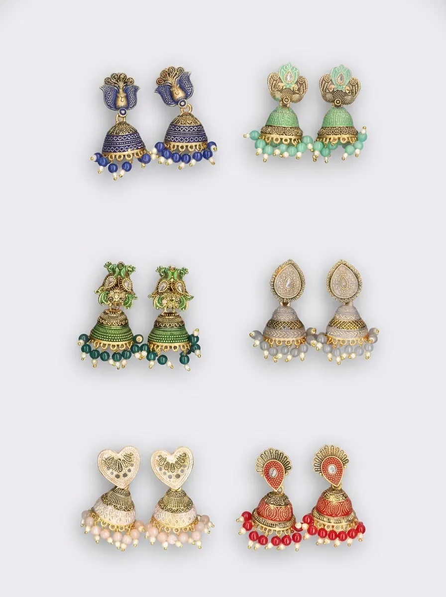 Design 77, wholesale imitation temple jewellery by Jagruti Mumbai