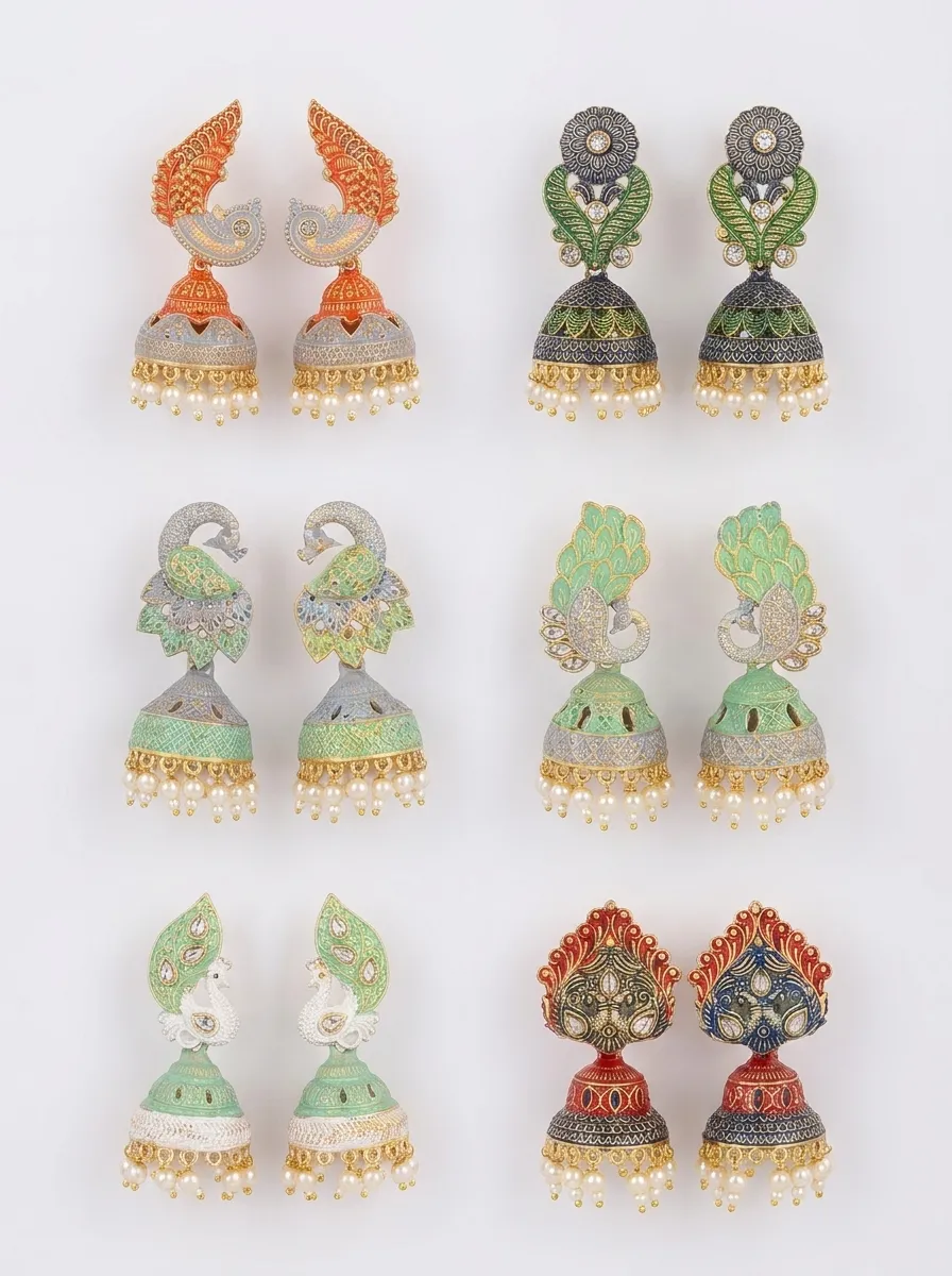 Design 78, wholesale imitation temple jewellery by Jagruti Mumbai