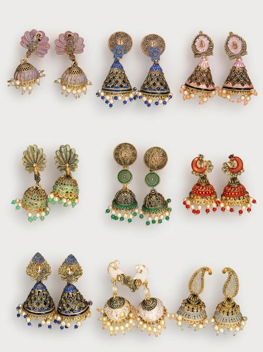 Design 79, wholesale imitation temple jewellery by Jagruti Mumbai