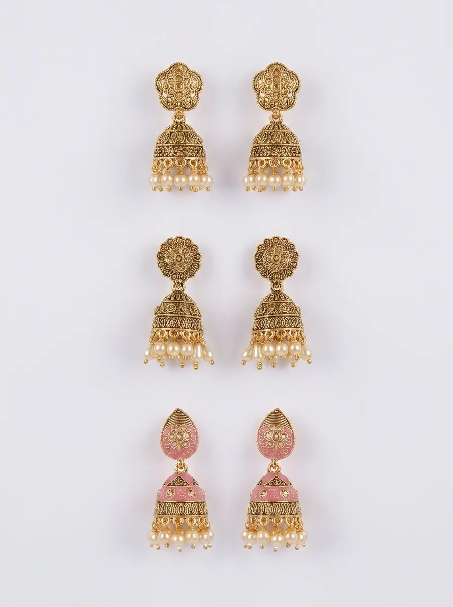 Design 83, wholesale imitation temple jewellery by Jagruti Mumbai