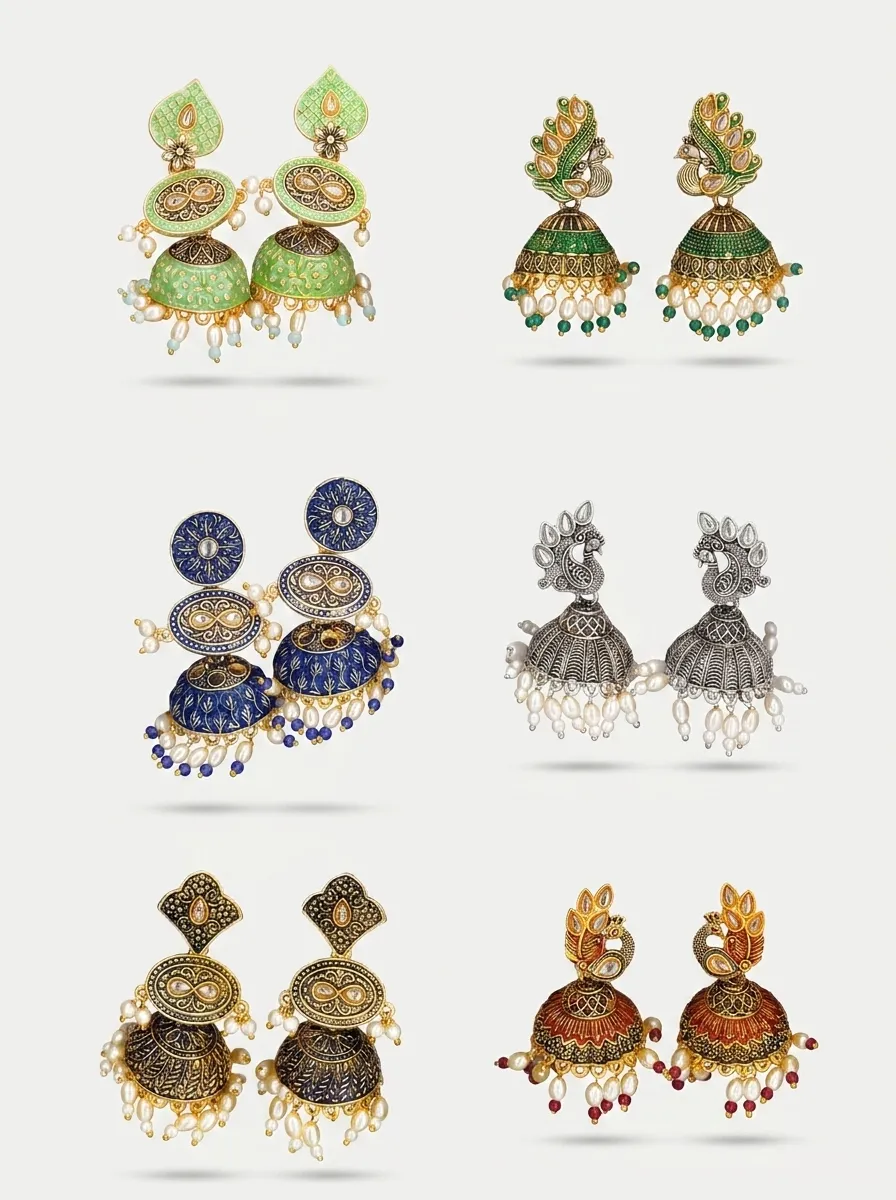 Design 89, wholesale imitation temple jewellery by Jagruti Mumbai