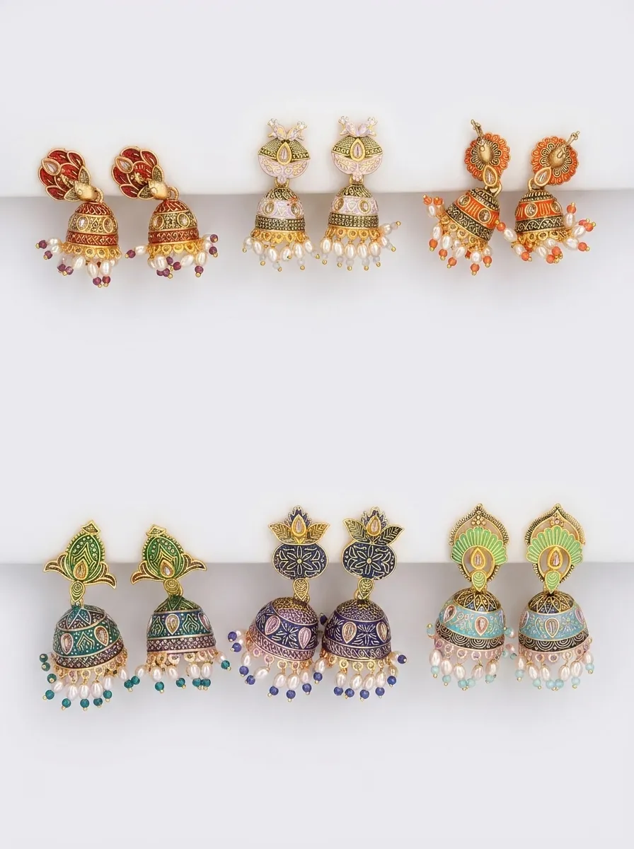 Design 90, wholesale imitation temple jewellery by Jagruti Mumbai