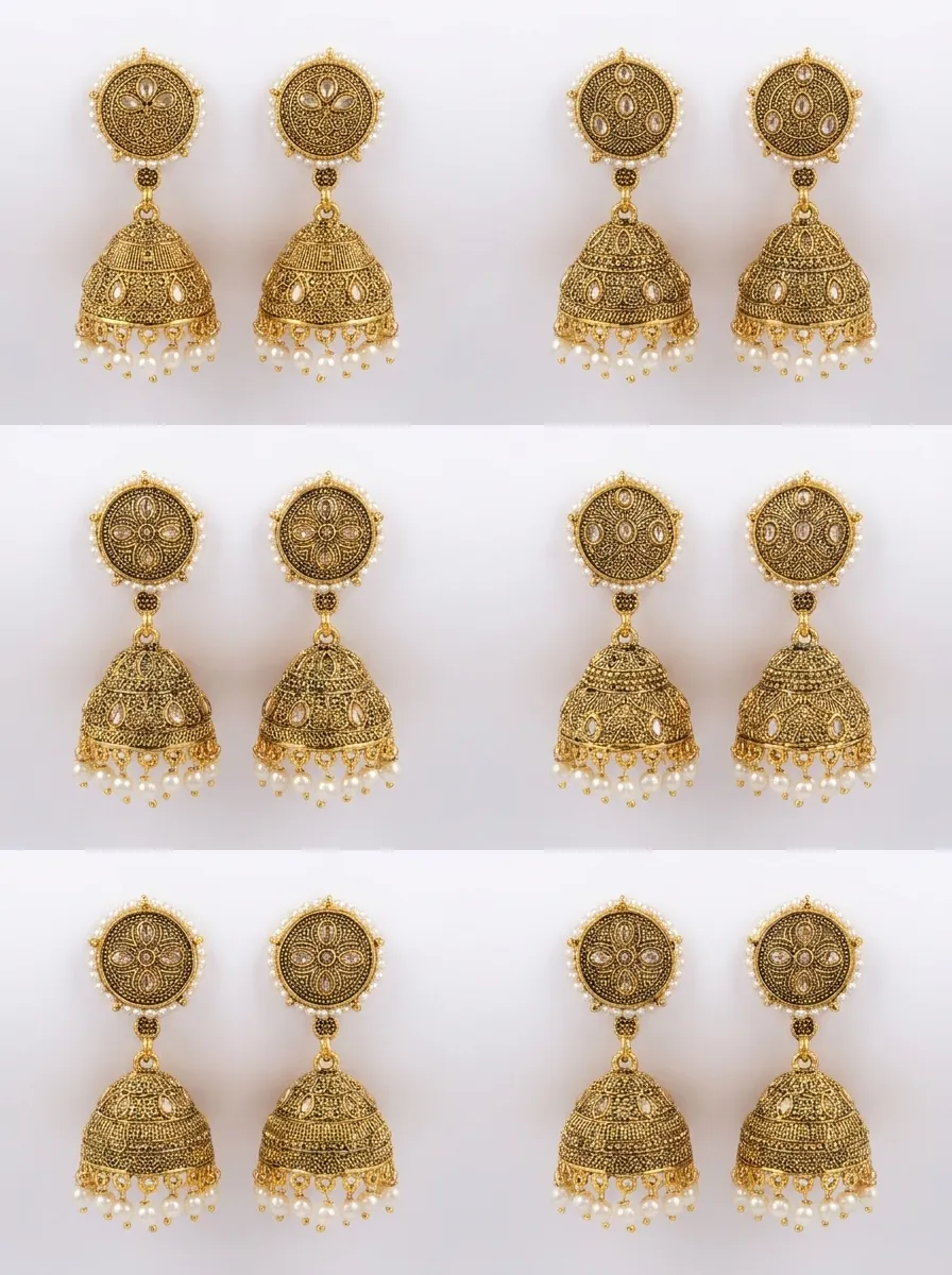 Design 91, wholesale imitation temple jewellery by Jagruti Mumbai