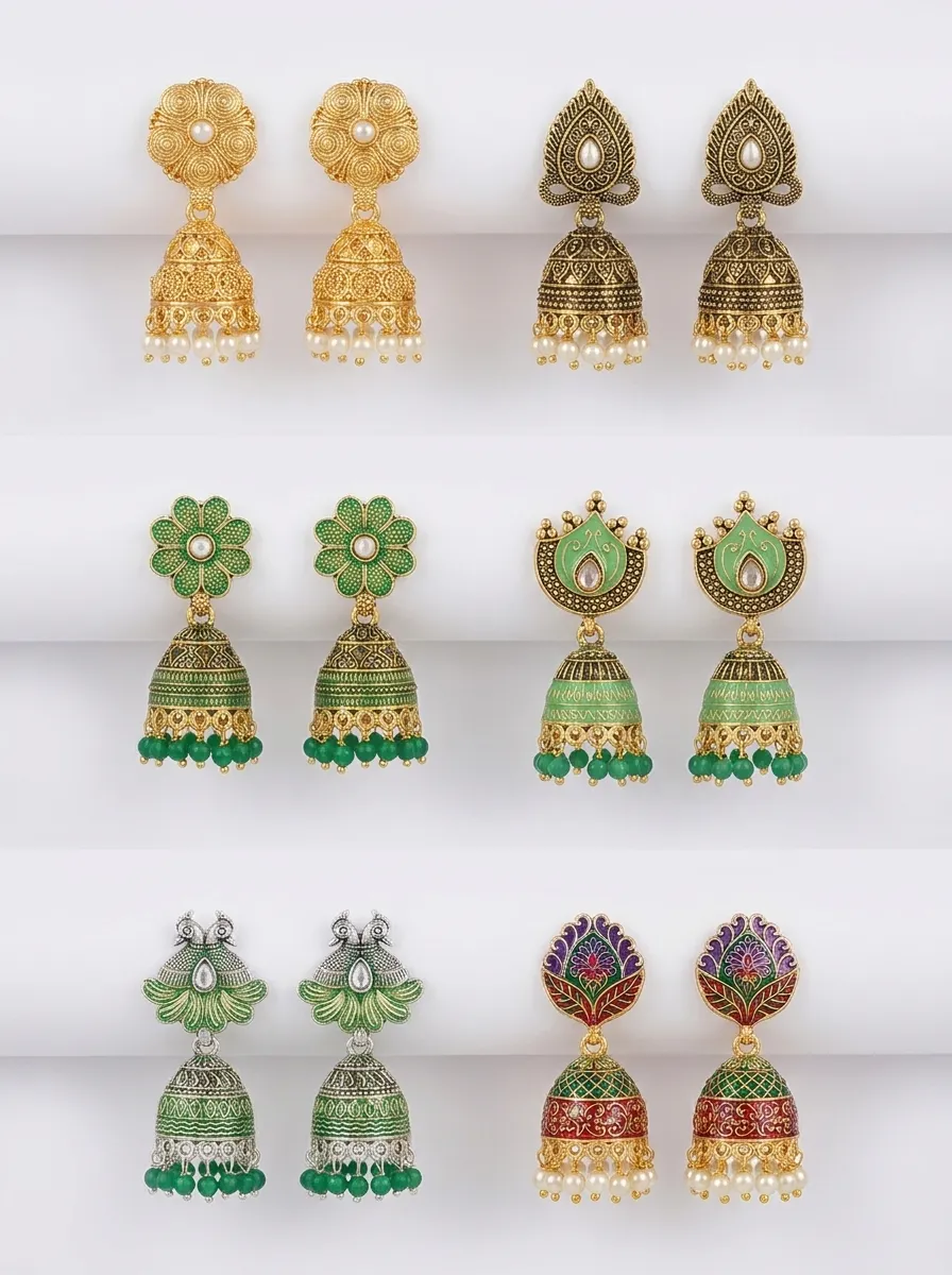 Design 92, wholesale imitation temple jewellery by Jagruti Mumbai
