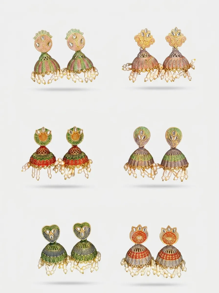 Design 94, wholesale imitation temple jewellery by Jagruti Mumbai