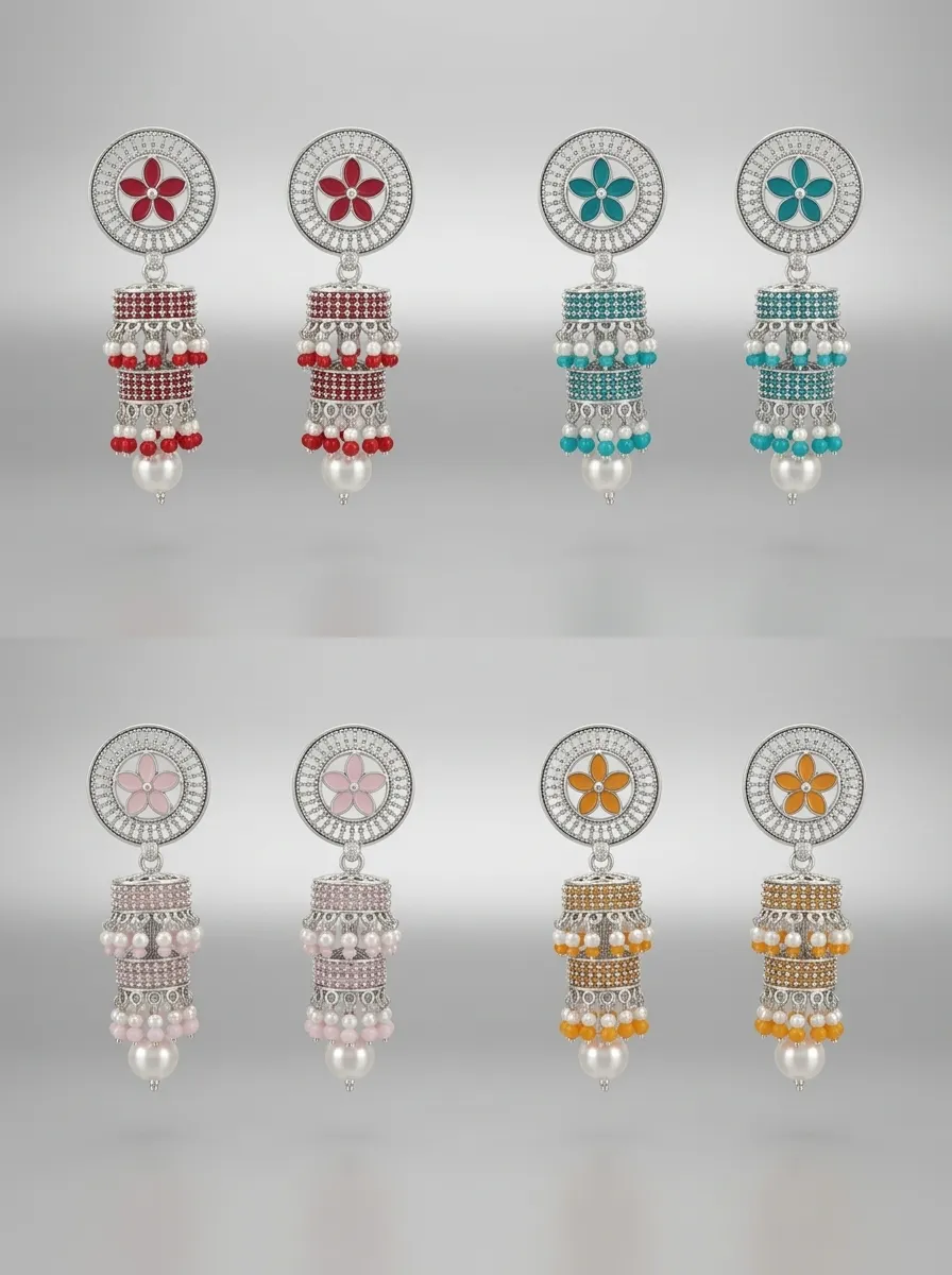 Design 105, wholesale imitation temple jewellery by Jagruti Mumbai